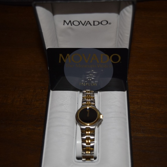 Ladies Movado Sterling Two-Tone Watch main image 4